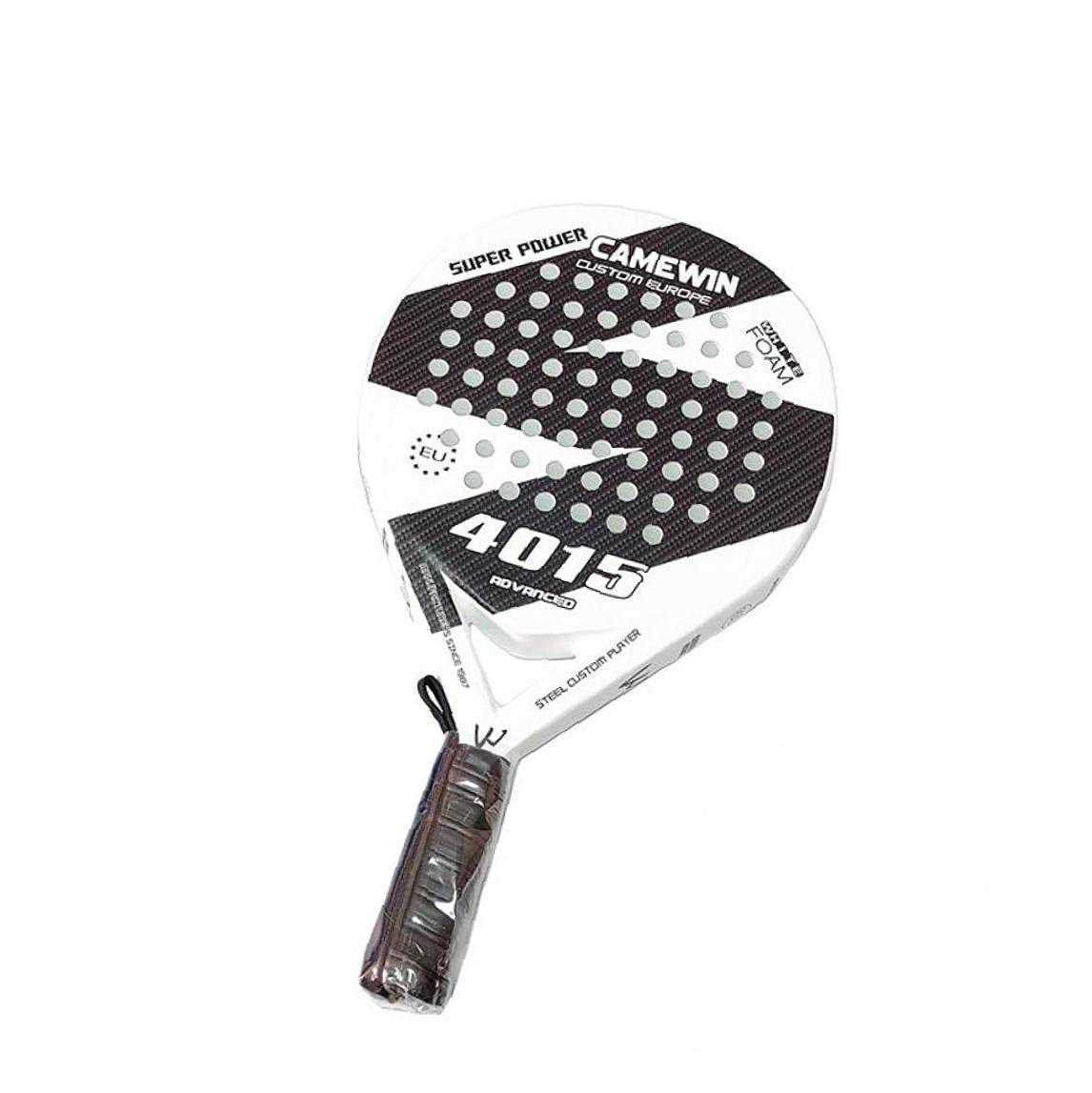 1 Pz Beach Tennis Racchetta in Fibra di Carbonio Grit Face Eva Memory Memory Foam Core Beach Tennis Racket Outdoor Sport Gioca Gioco