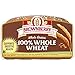 Brownberry Whole Grains 100% Whole Wheat Bread, Wheat Bread Free From Artificial Colors, Flavors and Preservatives, 24 oz Loaf