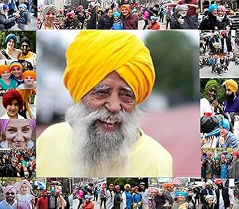 Black Sikh Turban Pagri – 100% Cotton Voil Dastar for Men & Youth | Traditional, Lightweight & Comfortable Pagdi for Daily Wear, Gurudwara, Festivals & Special Occasions