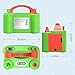 Balloon Pump, Dr.meter Portable Dual Nozzle Electric Balloon Pump, 110V 600W Balloons Air Blower/Inflator for Party Decoration/Halloween/Wedding/Birthday/Anniversary/Christmas, Green