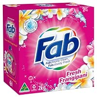 Fab Fresh Frangipani Front and Top Loader Laundry Powder Detergent 2 kg