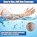 50 Pcs Waterproof Arm Cast Cover for Showering, Disposable Long Plastic Gloves for Cleaning, Cast Protector for Shower Arm, Broken Wound Waterproof Cast Cover
