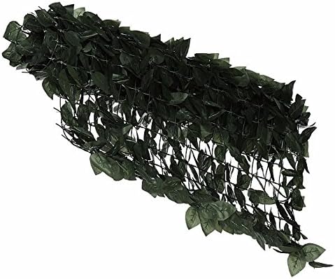 Design Accents Flexible Faux Ivy Privacy Fence, 10'