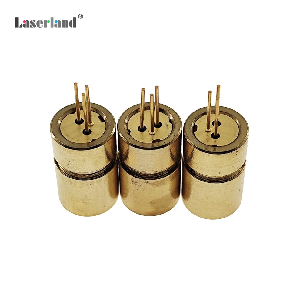 3pcs Mini Industrial Focusable 650nm 658nm Red Light Source Dot Module with no Driver 3VDC