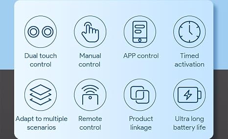 Bluetooth Fingerbot Touch Smart Button, No Wiring Switch, Work with Smart Life App, Add Tuya Bluetooth Hub Make it Compatible with Alexa, Timer.