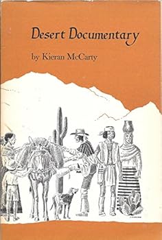 Paperback Desert Documentary By Kieran Mccarty 1976 Paperback Edition Book