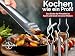 Grillzange Grillpinzette Pinzette gerade Edelstahl 20 cm - 60 cm (60 cm)