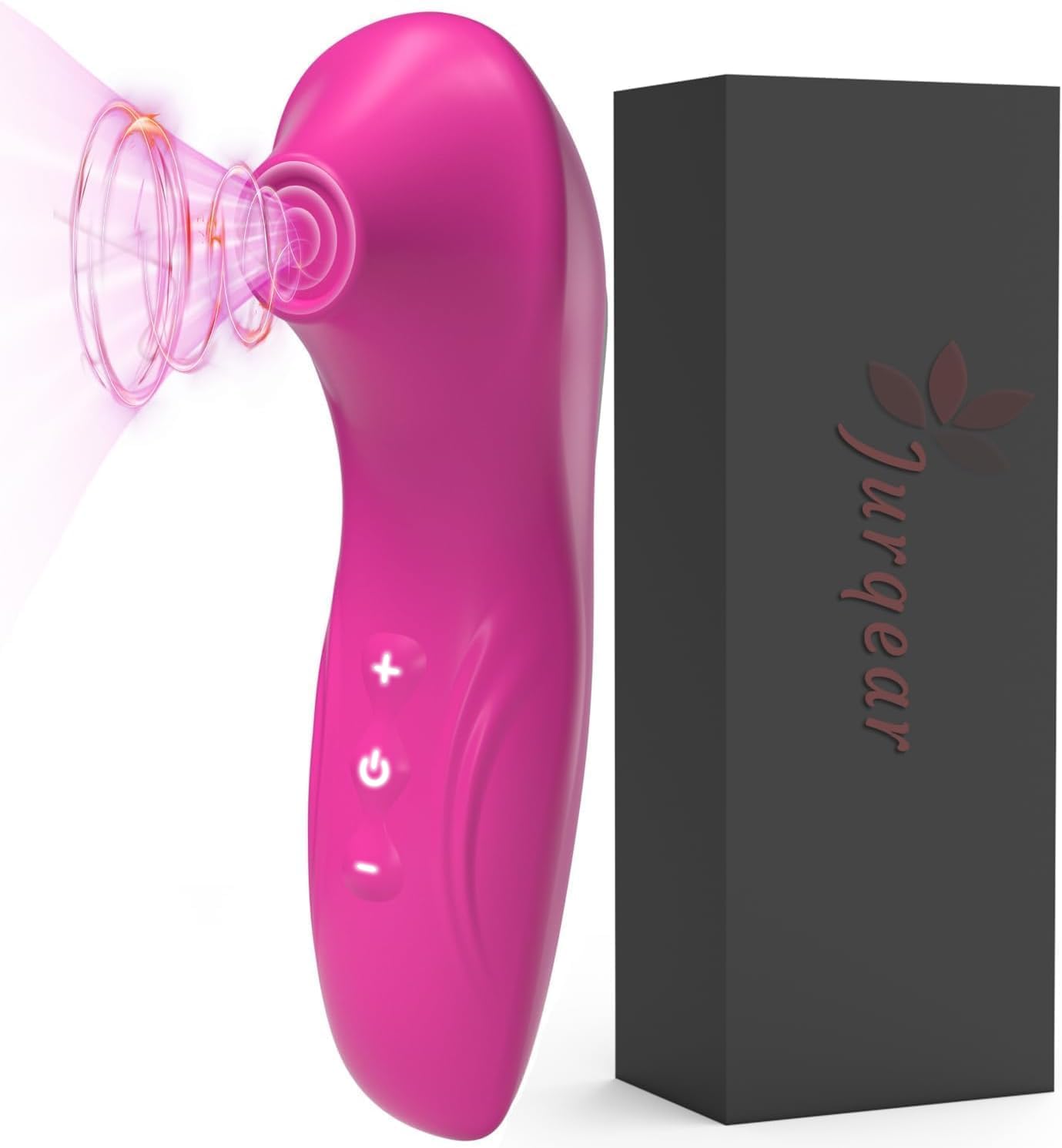 Vibratoreper Donna Professionale Clitoride,Succhia clotoride per donna vibratore clitoride Sexytoysys Donna Coppia 10 Succhiare Modalità Vibratoriper donne Wireless stimolatore clitoride (Xq03-rosso)