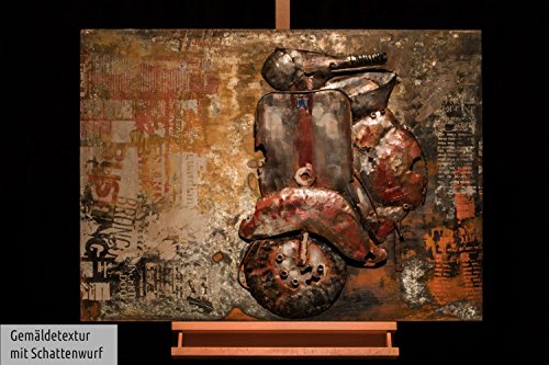 KunstLoft® Metalen schilderij 'Italian Vespa' 100x75x5cm handgemaakte wanddecoratie - Image 7