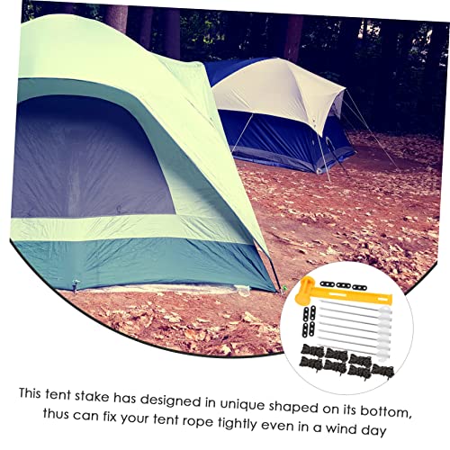 Accesorios para Carpas de Camping con Cuerda Antiviento y Martillo 3