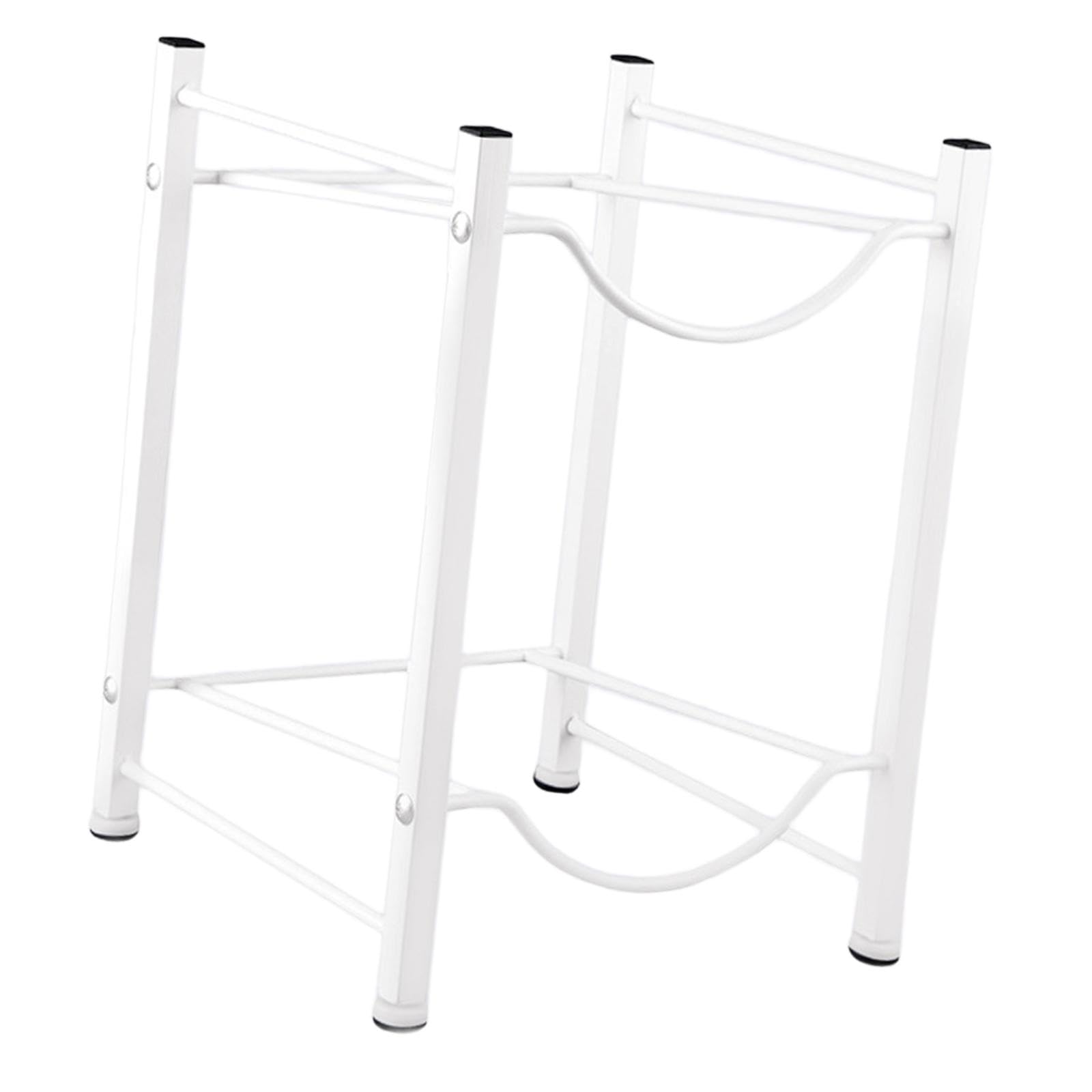 Supporto in Metallo per Bottiglie D'acqua Da 5, bianco