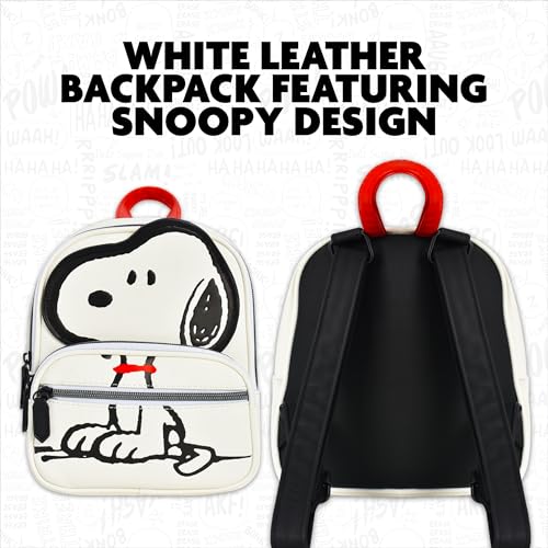 Concept One Peanuts Mini Backpack, Small Travel Bag for Men and Women, Snoopy, 9 Inch3