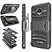Moto Z Play Case, Moto Z Force Holster Belt, Tekcoo [Hoplite] Shock Absorbing [Black] Locking Clip Defender Heavy Full Body Kickstand Carrying Armor Cases Cover for Motorola Moto Z Force/Play Droid