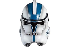 Clone Trooper Helmet: Realistic Costume Mask for Halloween Thrills