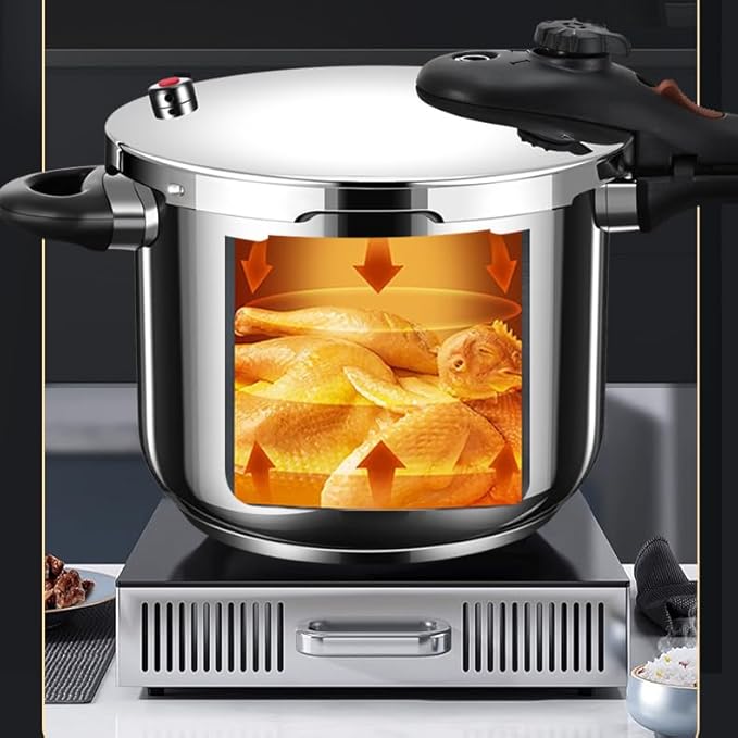 Olla a Presión Acero Inoxidable 6L MHJKHG miniatura 2