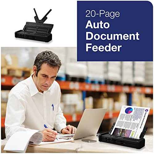 Epson Ds-320 Mobile Scanner With Adf: 25Ppm, Twain & Isis Drivers, 3-Year Warranty #TOP2