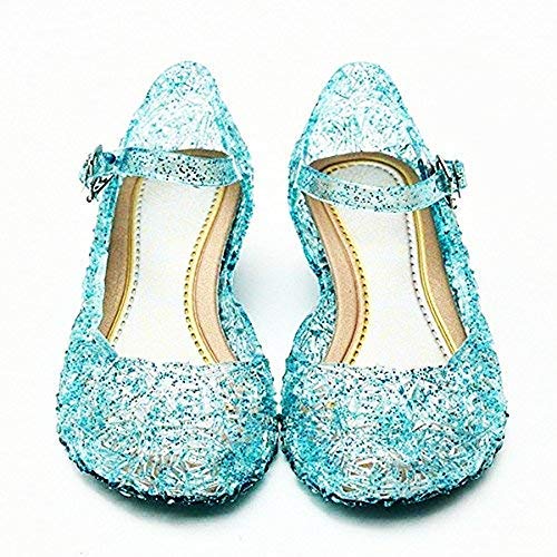 Semaine du livre 2026 La Reine des Neiges Cendrillon Princesse Elsa Chaussures Paillettes for Fille Enfant Journée des enfants de 2026 ? €36.99
