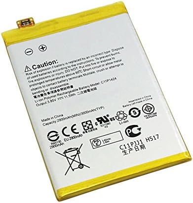 YNYNEW Replacement C11P1424 Cellphone Battery for Asus Zenfone 2 5.5inch Z00AD ZenFone2 ZE551ML ZE550ML Z008D Series