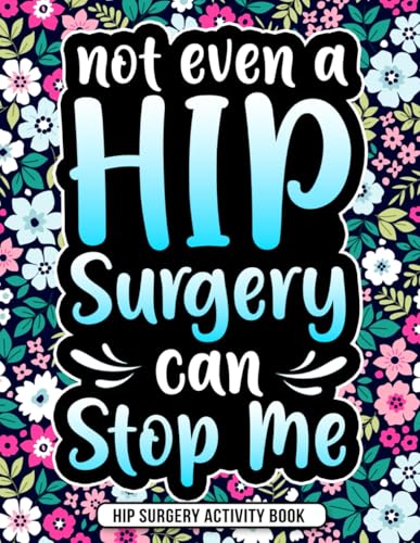 Hip Surgery Activity Book: A Fun Recovery Gift for Hip Replacement Surgery with Engaging Puzzles and Games image 2