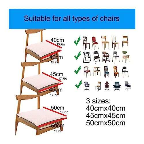 Cojín redondo de algodón grueso para sillón y comedor exterior 7