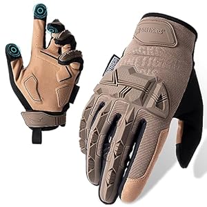 OneTigris Taktische Handschuhe Militär Touchscreen Motorradhandschuhe Outdoor Motocross Handschuhe Kletterhandschuhe für Airsoft Paintball Wandern Jagen Radsport