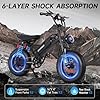Spacewalk Small Electric Bike,16" Fat Tire Ebike,Compact Design,More Suitable for Riders Under 5'2", and Teenagers with 750W Brushless Motor, 21.7MPH with Removable 48V/15AH Battery,-Black #2