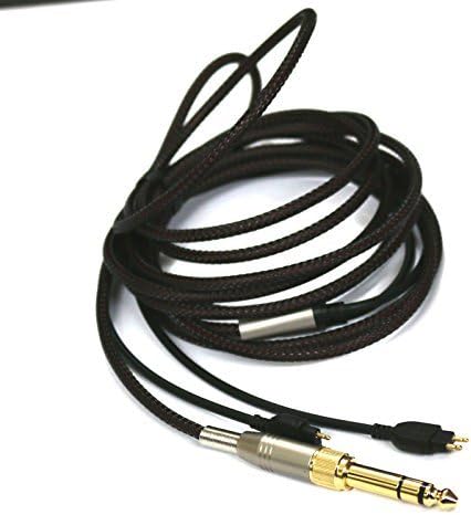 NewFantasia Replacement Audio Upgrade Cable for Sennheiser HD650, HD600, HD580, HD660S, Massdrop HD6XX Headphones 3meters/9.9feet