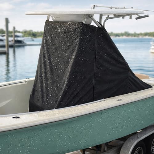 Universal T-Top Center Console Cover for Boat, Heavy Duty