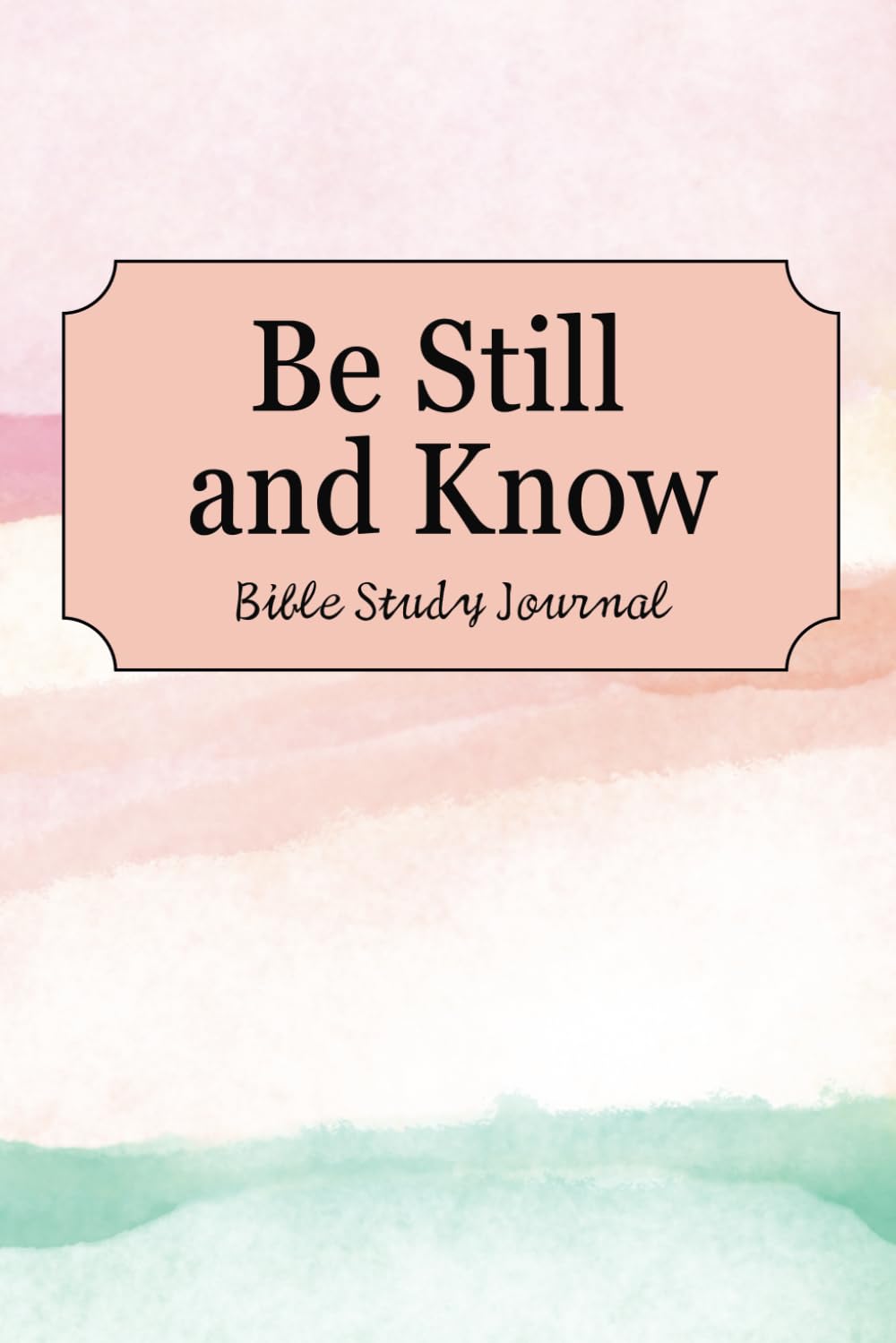 Journal d'étude biblique aquarelle avec la méthode du soleil pour notes de dévotion