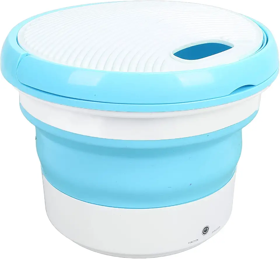 Portable Washing Machine, 7.0L Capacity Impeller Foldable Mini Small Portable Washer And Dryer Laundry Machine, for Apartment, Laundry, Camping, RV, Travel, Underwear, Personal, Baby