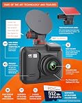 Rove R2-4K Dash Cam Construit dans WiFi GPS Enregistreur de caméra de tableau de bord avec voiture UHD 2160P, 2.4" LCD, 150° Angle large, WDR, Vision nocturne