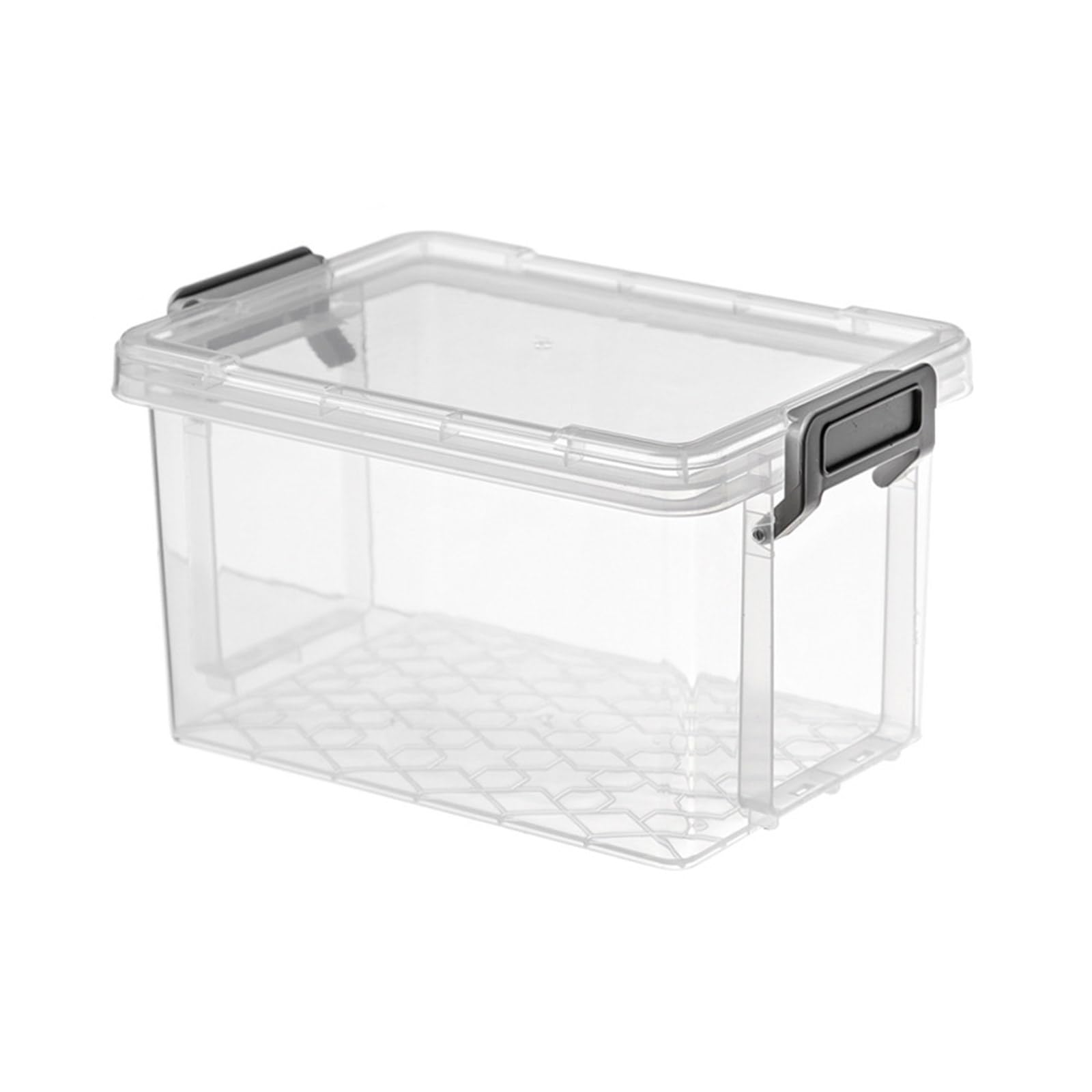 CRFFZ Clear Storage Bins with Lids, Stackable Organizing Boxes for School Supplies & Sundry Items Organization Clear Storage Box Classroom Organization Items Baskets