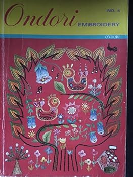 Paperback Ondori Embroidery No. 4 (Flowers) Book