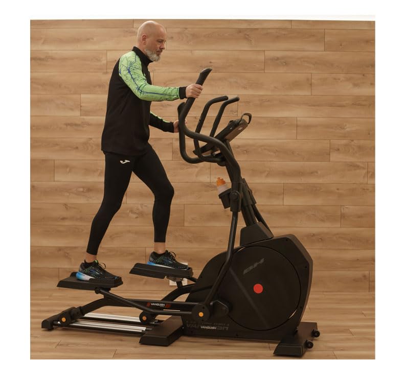 BH Bicicletta Ellittica Vanquish - Kinomap e Zwift - Inerzia 35kg - Corsa 51cm - Monitor LCD - 2 versioni disponibili
