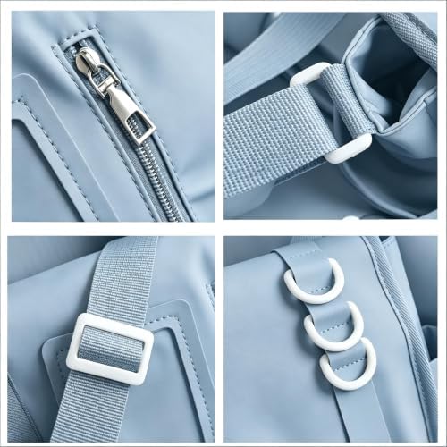 Black ita bag Japanese messenger bag with pin display Y2K Shoulder Purse — 사진 5