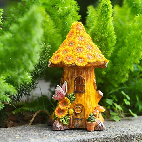 Lampes solaires champignon cadeau idéal statue de jardin résistante aux UV