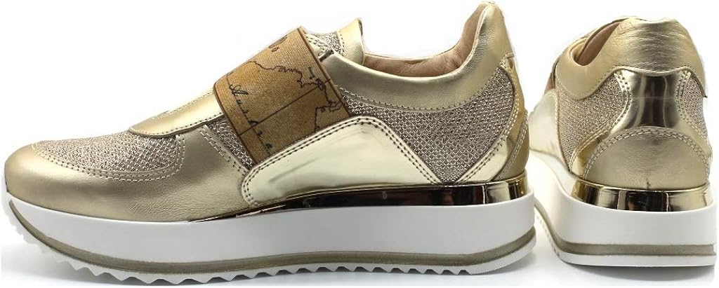 ALVIERO MARTINI 1a Classe Junior 0287 0030 Platino Sneakers Scarpe Donna  Bambini : Amazon.it: Scarpe e borse