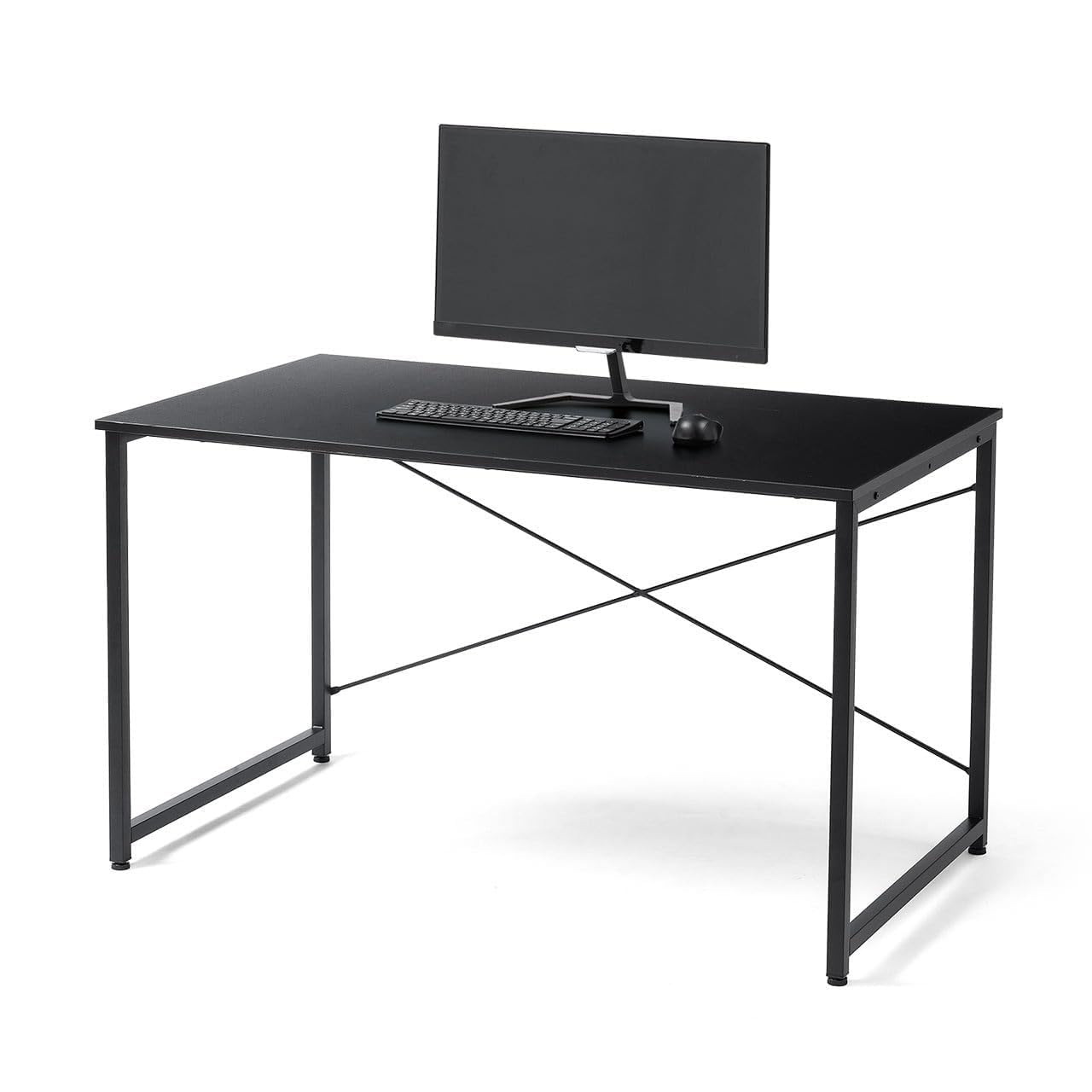 Amazon | パソコンデスク 幅120×奥行70cm モニターアーム対応 机 PC