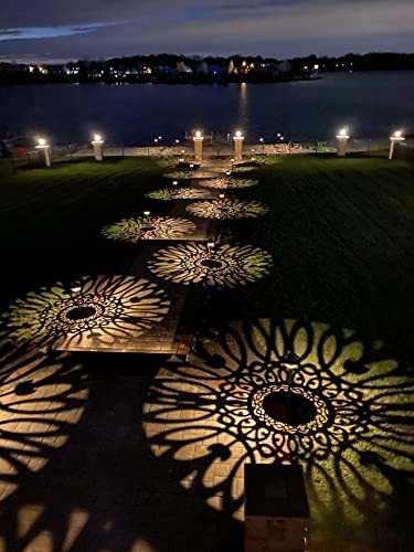 VOLT ShadowMaster 12V Integrated LED Cast Brass Path Light (Bronze) for Low Voltage Landscape Lighting on Outdoor Pathway, Walkway, Garden, Driveway or Patio - Thumbnail 4
