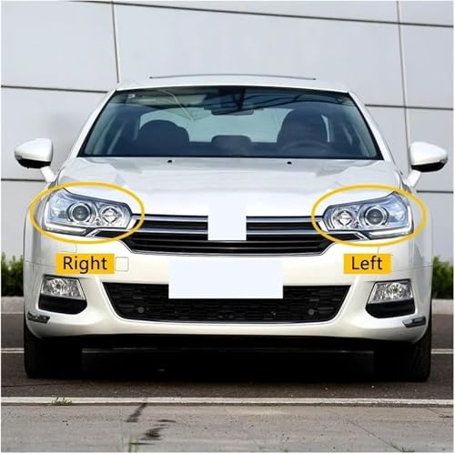 Coque lentille lampe Citroën C5 pour rénover le phare gauche cassé