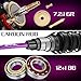 Sougayilang Baitcaster Combo, Fishing Rod and Reel Combo-5.9ft and Right Handed Reel-Purple