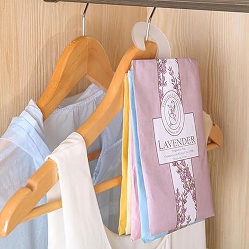 Sacchetti da appendere per deodoranti per ambienti, 6 pezzi, bustine aromatiche naturali per armadio, soggiorno e camera da letto, infuse con profumi floreali