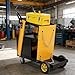 Welding Cart with 4 Drawers, 280 LBS Heavy Duty Welder Cart on Wheels for MIG TIG Plasma Cutter, Welding Machine Trolley with Toolbox & Gas Bottle Storage