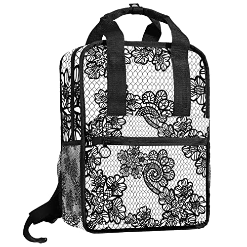 Sac à dos pour garçons au motif fleurs pour les sorties scolaires et les activités nature