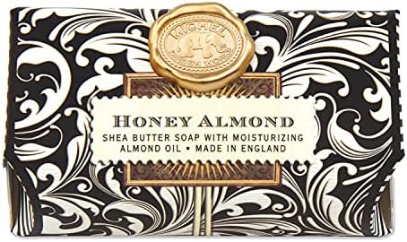 Michel Design Works Large Bath Soap Bar, Honey Almond