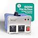 LiteFuze 1500W Voltage Converter - 110v to 220v & 220v to 110v Step-Up/Down Transformer - Dual Circuit Breaker Protection - Universal Output - Converting Box Tech - CE Certified
