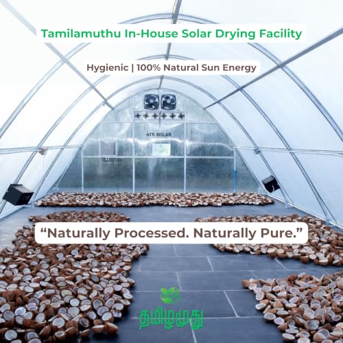 Image of TAMILAMUTHU Pollachi Coconut Oil | Cold Pressed | Multipurpose Use for Cooking, Hair & Skin Care, Massage, Baby Care and Oil Pulling | 1000 ml