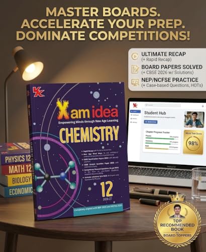 Image of Xam Idea Class 12 Science Board Exam Combo (Physics, Chemistry, Biology) For 2026-27 Session | Completely Aligned with NEP 2020 & NCFSE 2023 | ... Questions & Sample Papers (Set of 3 Books)
