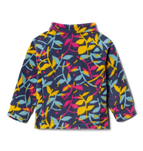 Columbia Baby Benton Springs Ii Printed Fleece, Nocturnal Scrap Floral, 3/6 #TOP6