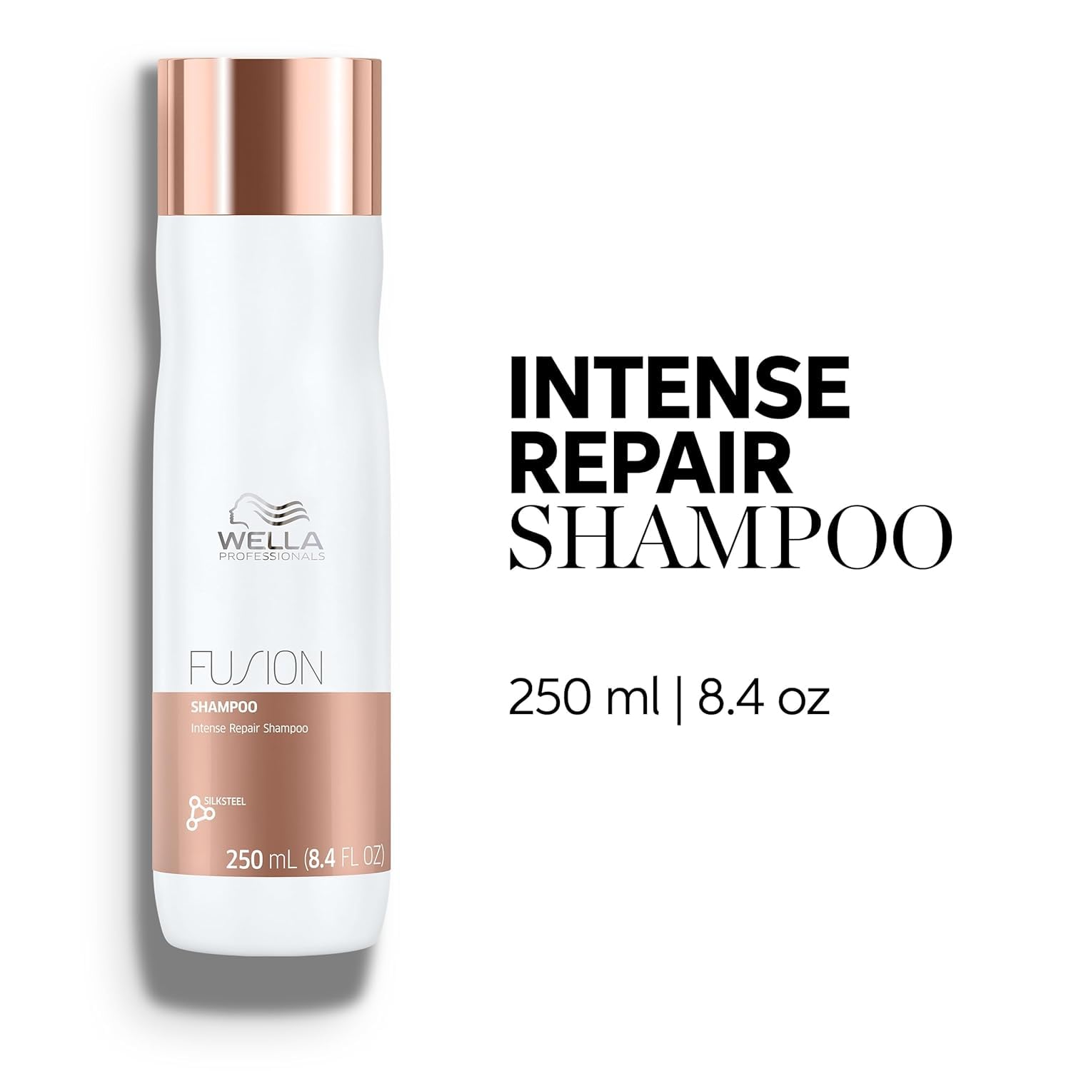 Wella Professionals Fusion Intense Repair Shampoo & Conditioner Set, Hair Repair & Anti Hair Breakage - Image 2